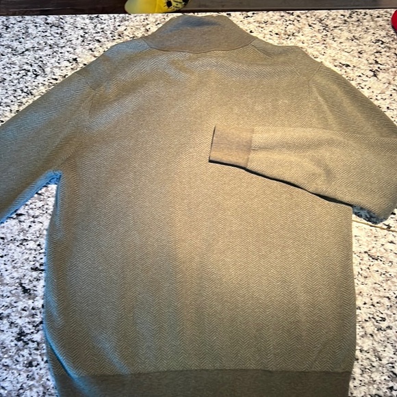 J-Crew Cotton Cashmere Half-Zip - Picture 6 of 8